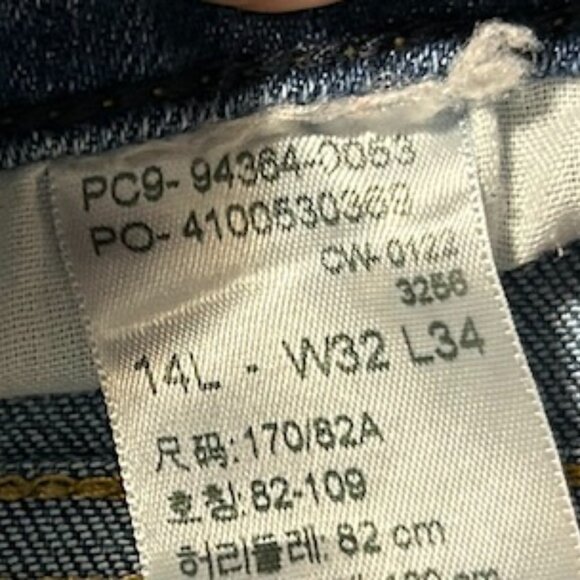 Signature By Levi Strauss Mid-Rise Bootcut Jeans Women's Size 14L - Picture 8 of 8